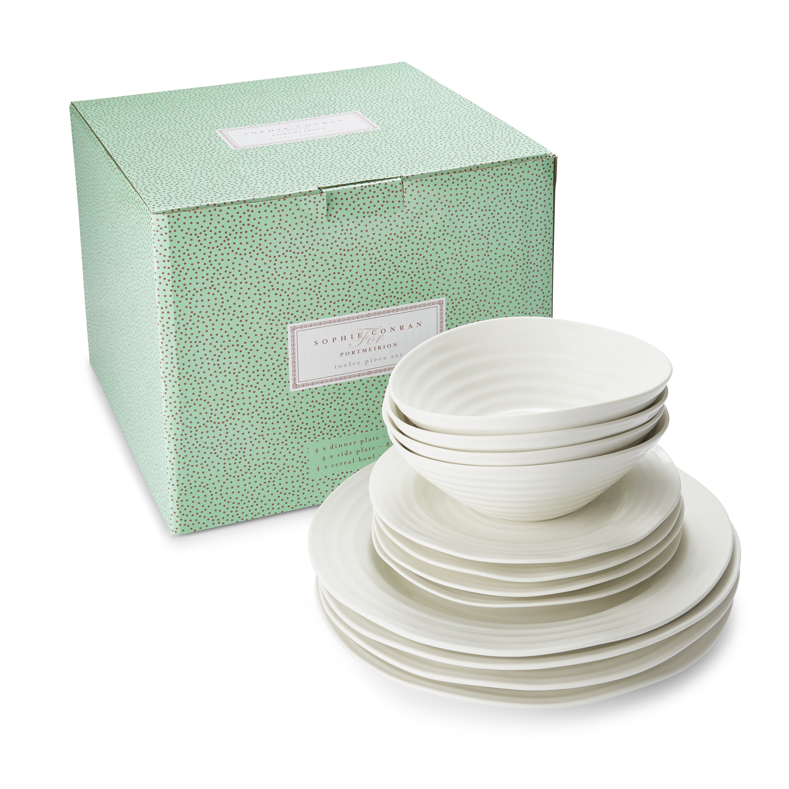 Sophie Conran 12 Piece Dinner Set, White image number null